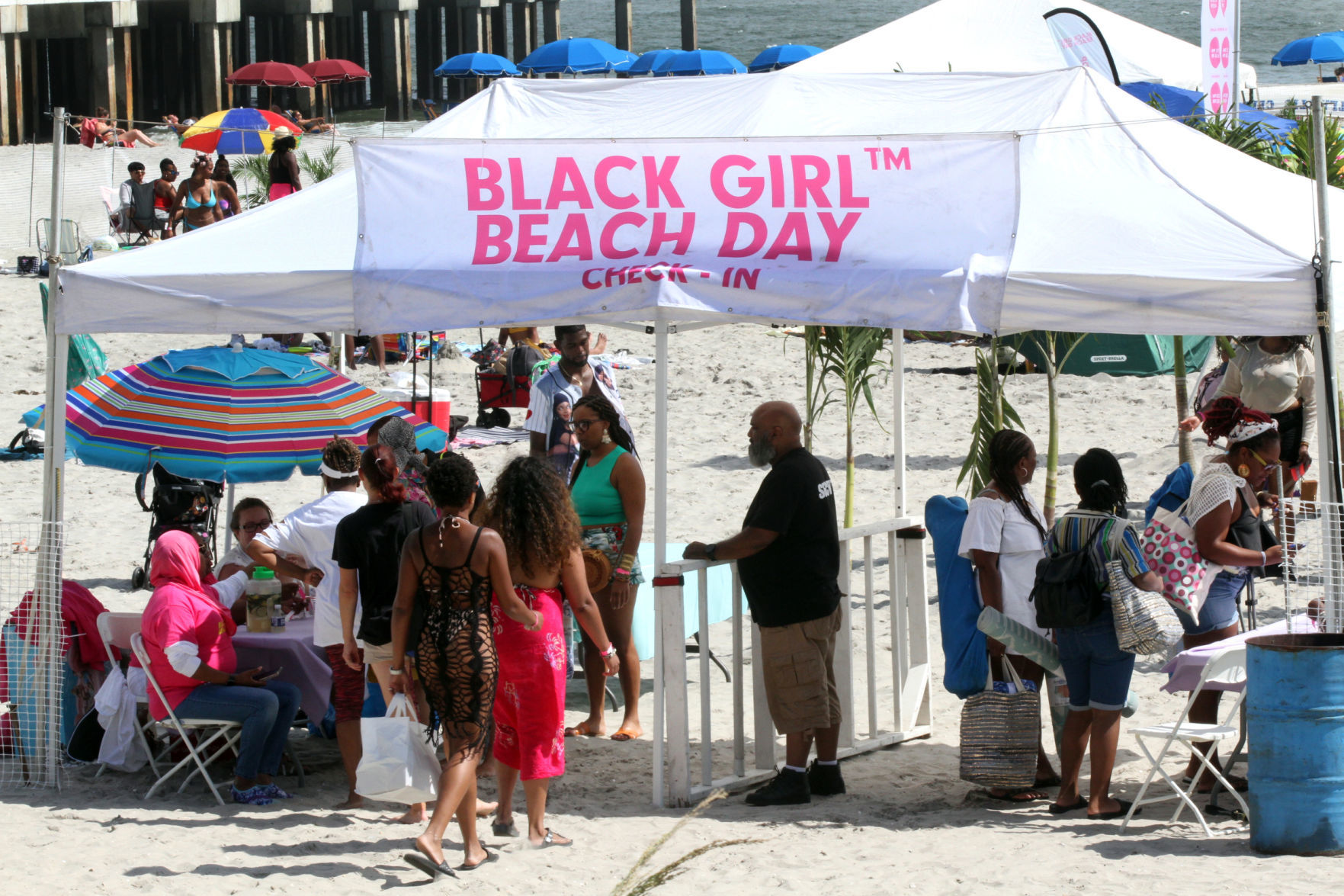 Black Girl Beach Day